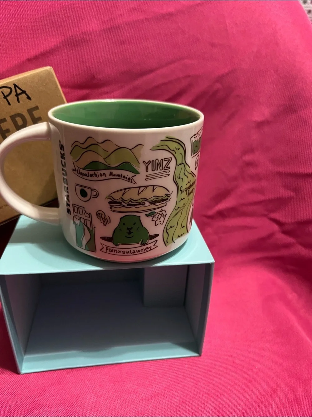 Starbucks , Pennsylvania , Been There Series , 14 Oz mug